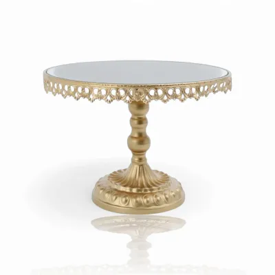 PRE-ORDER 8" Server On Gold Pedestal Christmas Decor *SHIPS 9/2026* NEW 2026