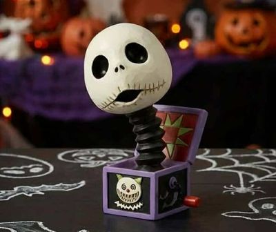 PRE-ORDER Jack Skellington In The Box Mini By: Disney Jim Shore *SHIPS 5/2026* NEW 2026