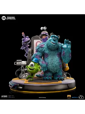 Monsters Inc. Deluxe 1/10 Scale Statue By: Iron Studios *Ships Within 15 Days*