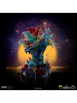 The Little Mermaid Deluxe 1/10 Scale Statue By: Iron Studios *Ships Within 15 days*