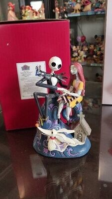 Spiral Hill's Romance Jack, Sally &amp; Zero on Hill By Disney Jim Shore *SHIPS WITHIN 10 DAYS*