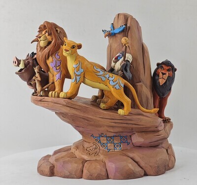 Pride Rock The Lion King Carved In Stone By: Disney Jim Shore