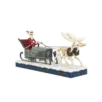 Dash Away Jack Skeleton Sleigh By: Disney Jim Shore *SHIPS WITHIN 10 DAYS*​ NEW 2024