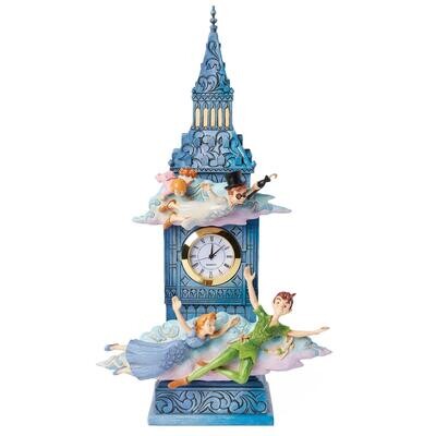 PRE-ORDER Peter Pan Big Ben Clock Tower By: Disney Jim Shore *SHIPS 4/2026* NEW 2024