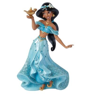 Daring &amp; Determined Jasmine Deluxe Masterpiece By: Disney Jim Shore  *SHIPS WITHIN 10 DAYS*