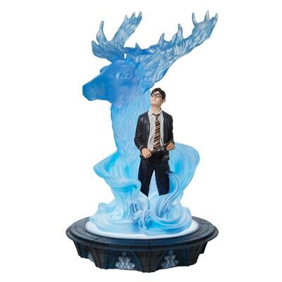Harry &amp; Light Up Patronus By: Enesco Wizarding World of Harry Potter   *SHIPS WITHIN 10 DAYS*