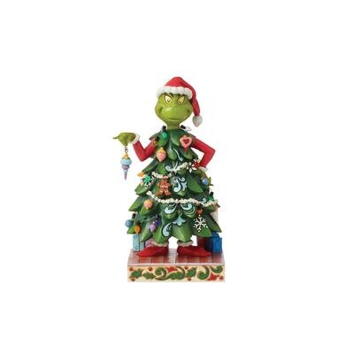 Grinch Dressed As a Tree Fig By: The Grinch Jim Shore