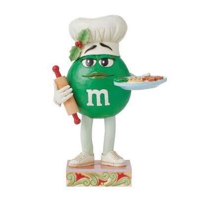 M&amp;M'S Green With Cookies By: M&amp;M's Jim Shore *SHIPS WITHIN 10 DAYS*