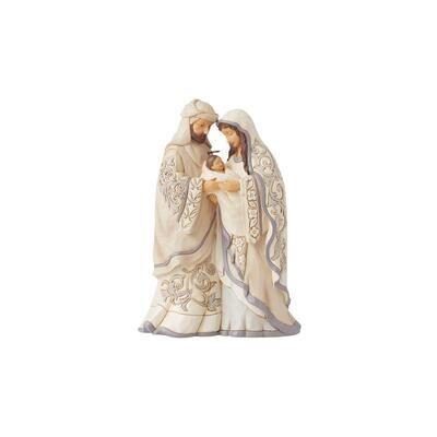 White Woodland Holy Family By: Heartwood Creek Jim Shore NEW 2024