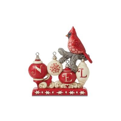 Nordic Noel Christmas Cardinal By: Heartwood Creek Jim Shore NEW 2024