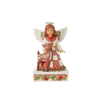 Angel with Deer By: Heartwood Creek Jim Shore *SHIPS WITHIN 10 DAYS*