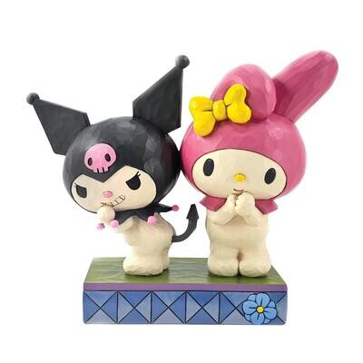 Hello Kitty Kuromi and My Melody By: Sanrio Jim Shore *SHIPS WITHIN 10 DAYS*