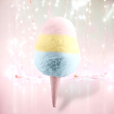 30" Rainbow Cotton Candy Easter Decor *SHIPS WITHIN 15 DAYS OF ORDERING*