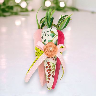 3 Multi Carrot Bundle Set Of 2 Easter Decor *SHIPS WITHIN 15 DAYS OF ORDERING*
