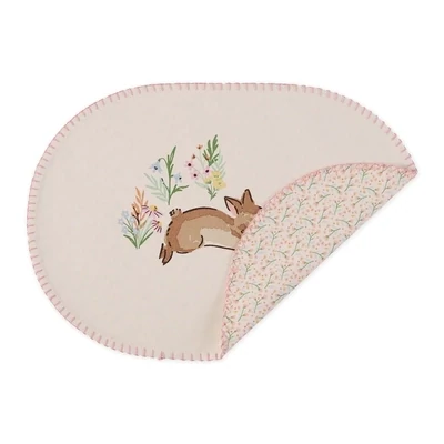 Spring Bunny Printed Placemat Easter Decor