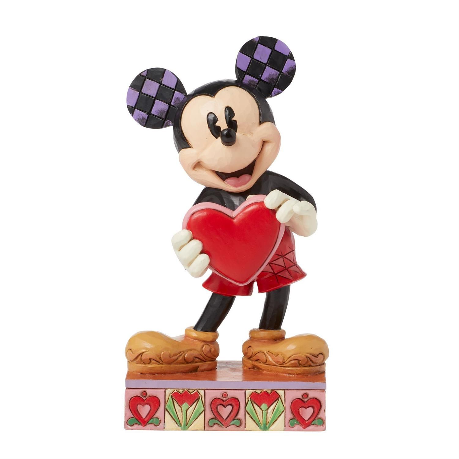 A Love Note Mickey Mouse Heart Personalize By: Disney Jim Shore