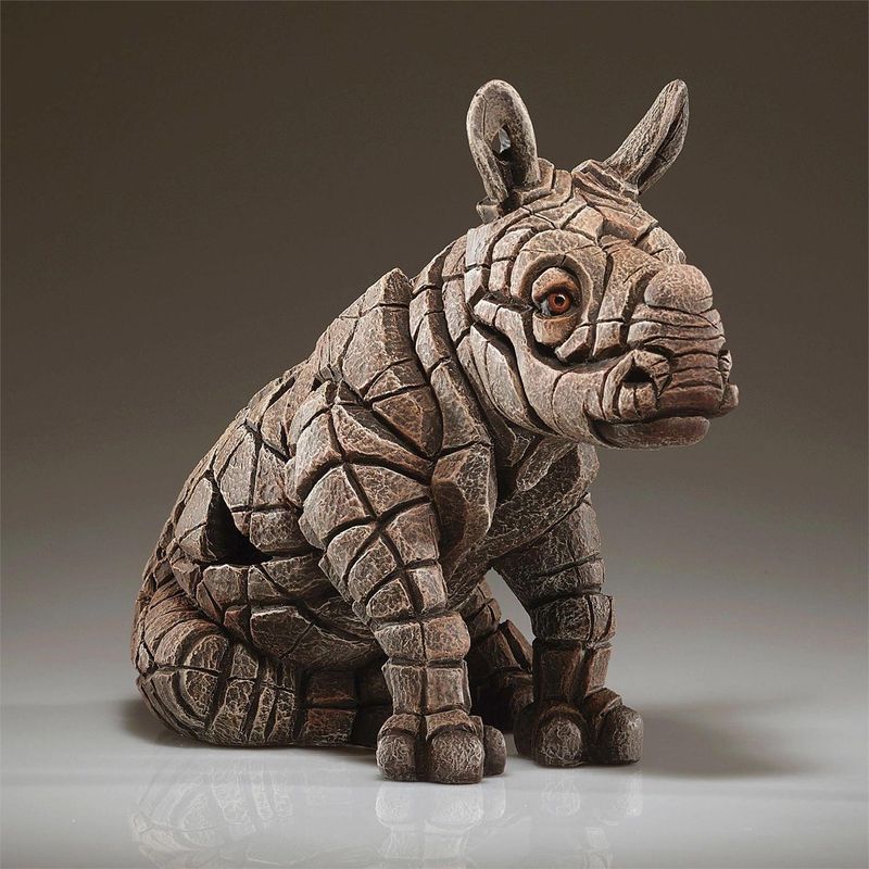 Rhinoceros Calf By: Edge Sculpture *SHIPS WITHIN 10 DAYS*