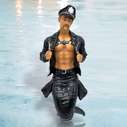 Leather Master Ornament By: Gay Mermen December Diamonds