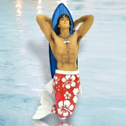 Hung 10 Ornament By: Gay Mermen December Diamonds