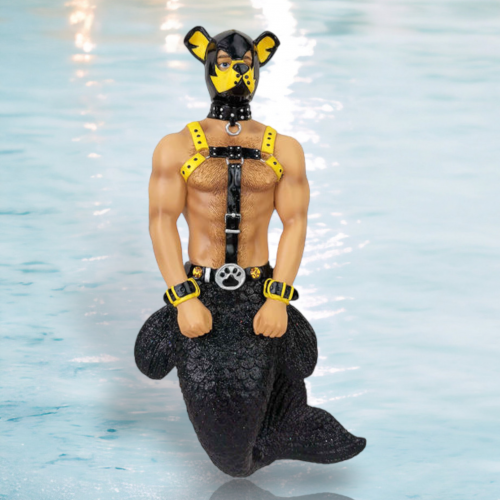 Pup (Yellow Version) Ornament By: Gay Mermen December Diamonds