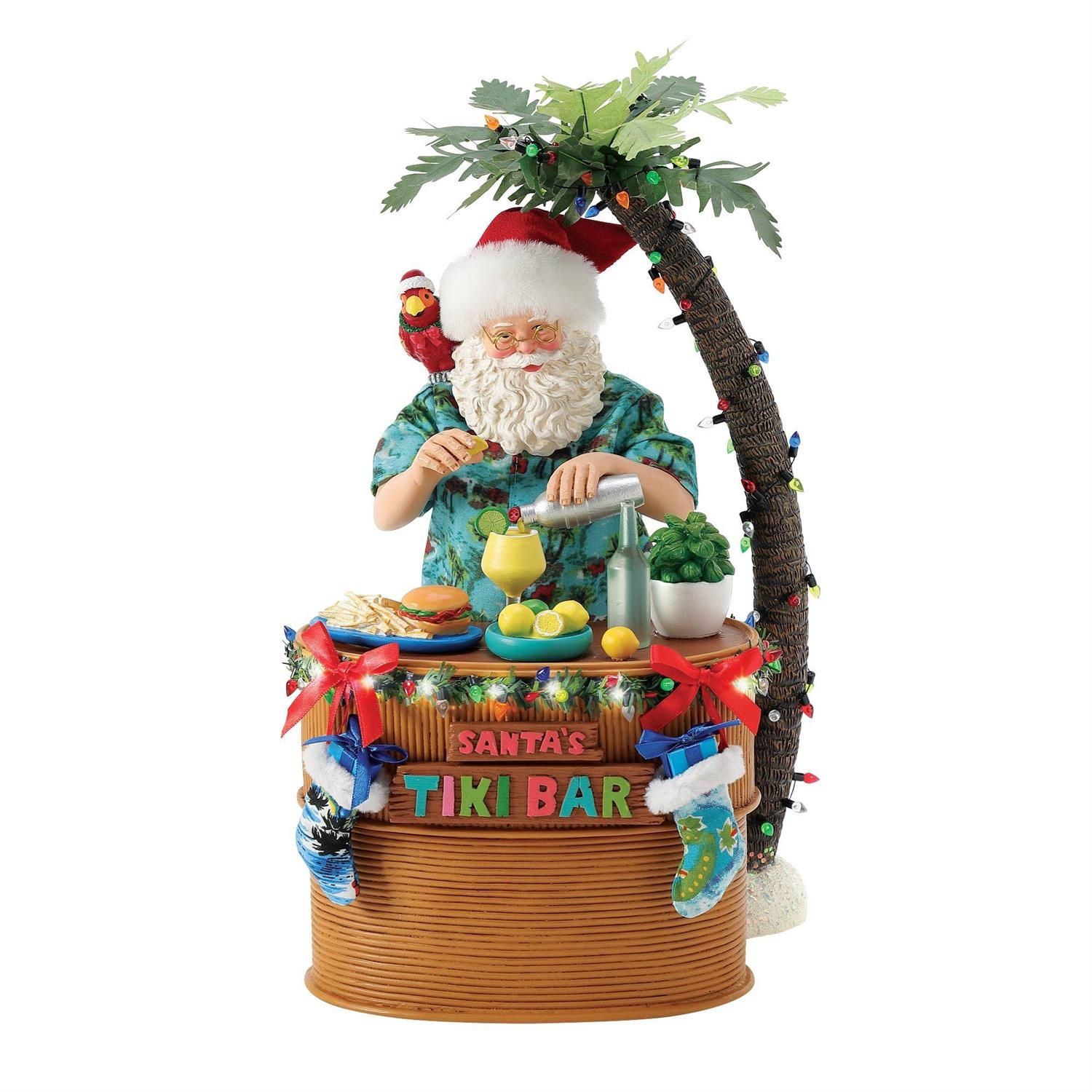 Santa's Tiki Bar By: Possible Dreams *SHIPS WITHIN 15 DAYS*