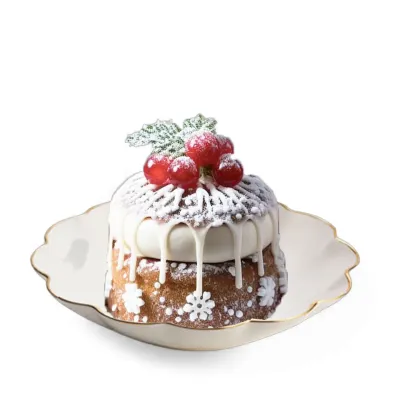 PRE-ORDER 5.5" Gingerbread Cake Dessert Clip On Lite Up Christmas Decor *SHIPS 9/2026* NEW 2026