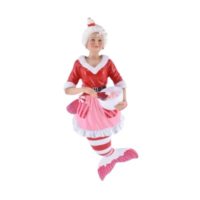 Santa's Head Baker Ornament By: Gay Mermen December Diamonds *SHIPS WITHIN 10 DAYS*