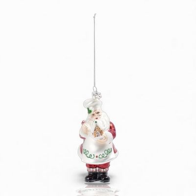 PRE-ORDER 6.5" Santa Baker Ornament Christmas Decor *SHIPS 9/2026* NEW 2026