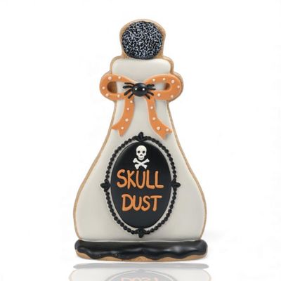 PRE-ORDER 9" Skull Dust Cookie Cutout Halloween Decor *SHIPS 6/2026* NEW 2026