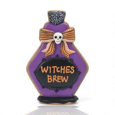 PRE-ORDER 8" Witches Brew Cookie Cutout Halloween Decor *SHIPS 6/2026* NEW 2026