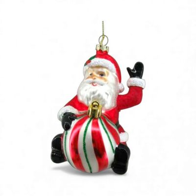 PRE-ORDER 4.5 Santa With Ornament Christmas Decor *SHIPS 9/2026* NEW 2026