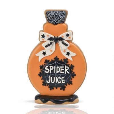 PRE-ORDER 7" Spider Juice Cookie Cutout Halloween Decor *SHIPS 6/2026* NEW 2026
