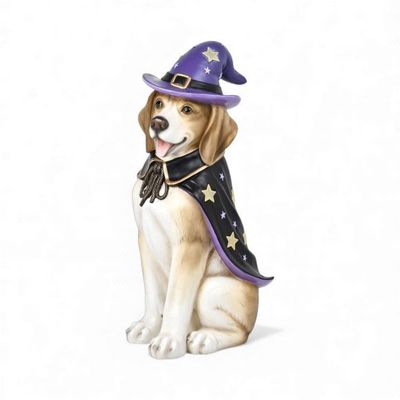 PRE-ORDER 25.5" Wizard Beagle Halloween Decor *SHIPS 6/2026* NEW 2026