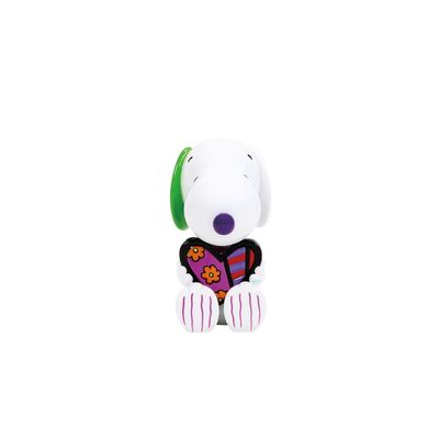 PRE-ORDER Snoopy Heart Mini By: Romero Britto Peanuts *SHIPS 8/2026* NEW 2026