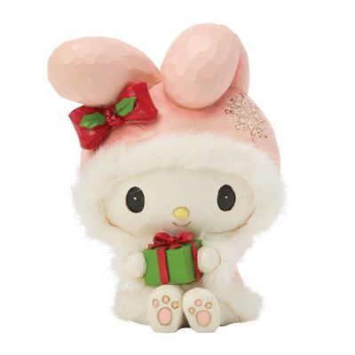 PRE-ORDER My Melody Christmas Mini By: Sanrio Jim Shore *SHIPS 7/2026* NEW 2026