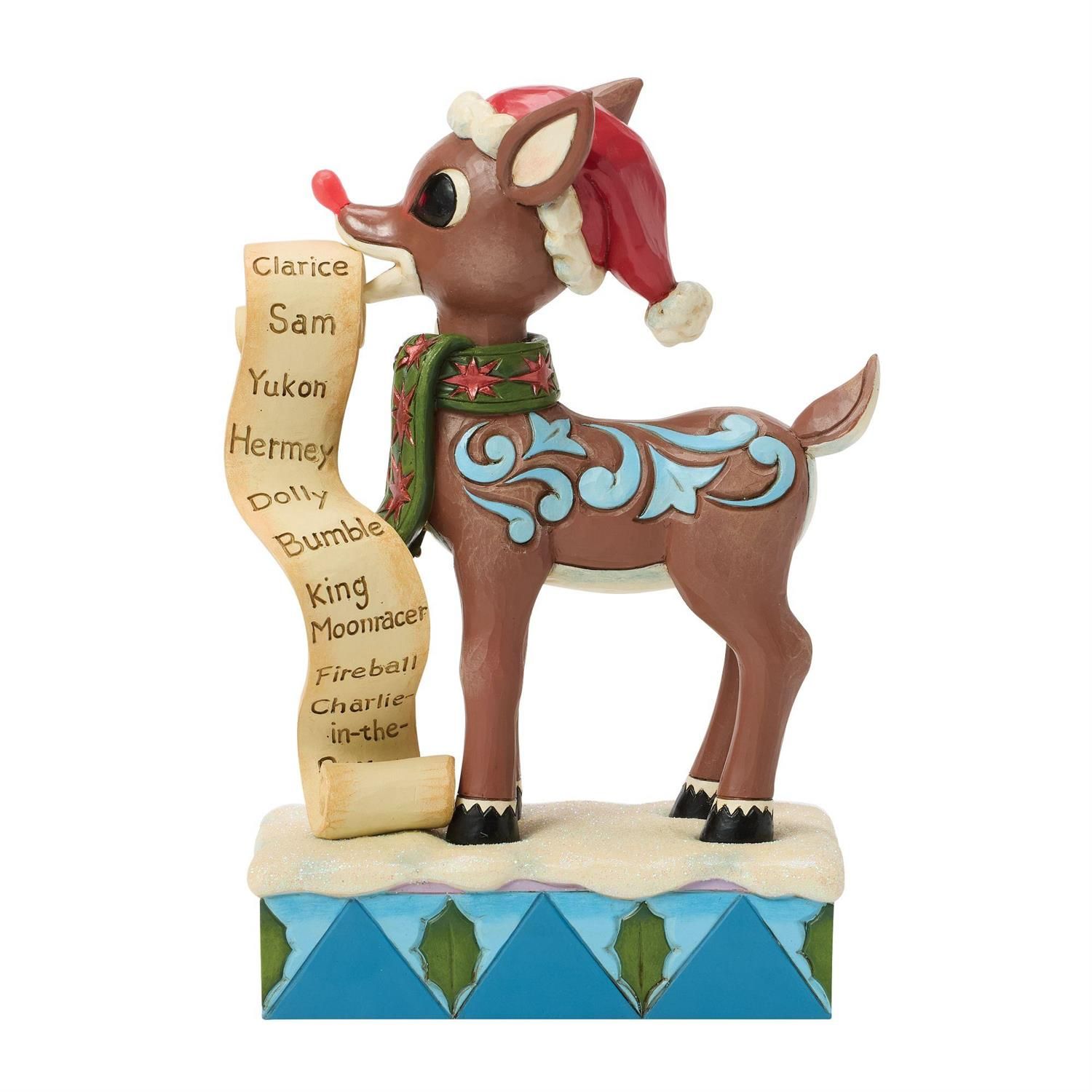 Rudolph With List In Mouth By: Rudolph Jim Shore NEW 2026