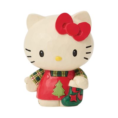 PRE-ORDER Hello Kitty Christmas Mini By: Sanrio Jim Shore *SHIPS 7/2026* NEW 2026