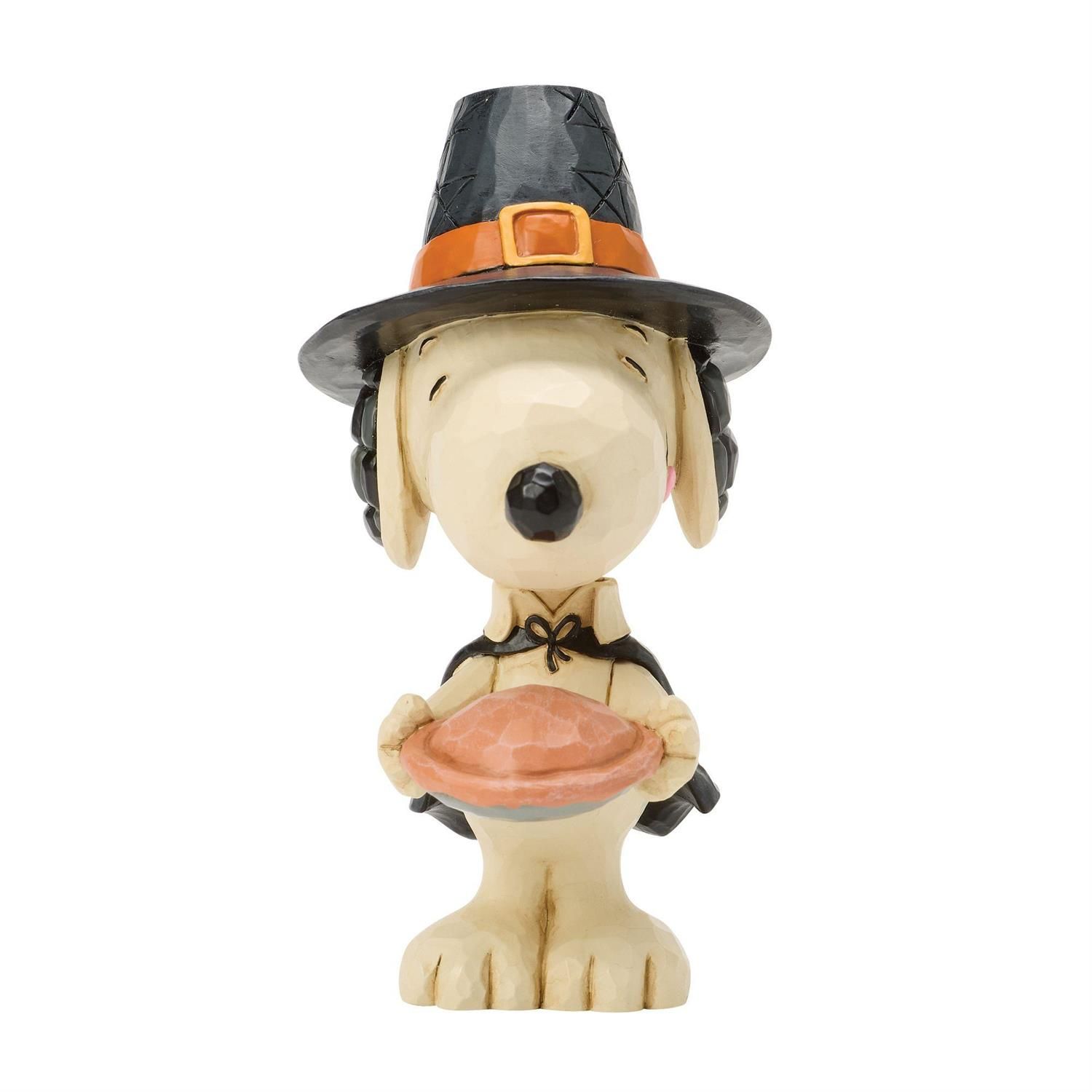 Snoopy Pilgrim With Pumpkin Pie Mini By: Peanuts Jim Shore NEW 2026