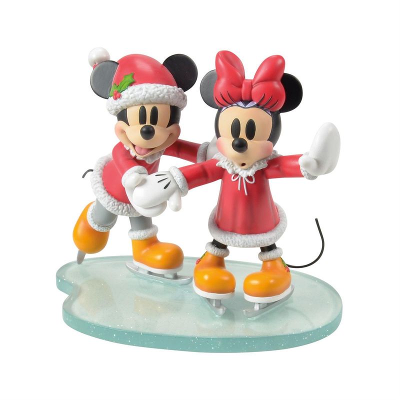 Mickey &amp; Minnie Ice Skating By: Disney Showcase *SHIPS WITHIN 10 DAYS* NEW 2026