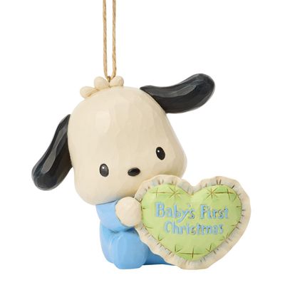 PRE-ORDER Pochacco Baby Boy First Christmas Ornament By: Sanrio Jim Shore *SHIPS 7/2026* NEW 2026