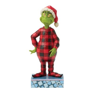 PRE-ORDER Grinch Wearing Pajamas By: Grinch Jim Shore *SHIPS 6/2026* NEW 2026