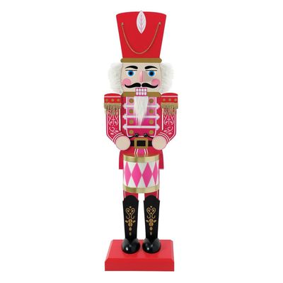 PRE-ORDER 41" Candy Standing Nutcracker Christmas Decor *SHIPS 8/2026* NEW 2026
