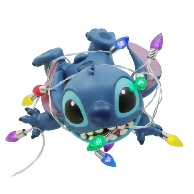 PRE-ORDER Stitch LED Tree Topper With Holiday Lights By: Disney Showcase *SHIPS 8/2026* NEW 2026