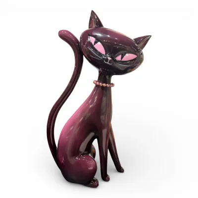 PRE-ORDER 12" Minxy Kitten With Pink Pearls Miss Fluff Halloween Decor *SHIPS 6/2026* NEW 2026