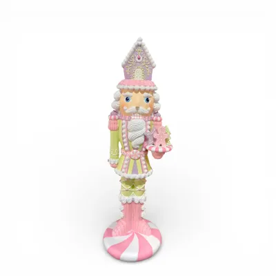 PRE-ORDER 18" Patisserie Nutcracker With Cake Christmas Decor *SHIPS 9/2026* NEW 2026