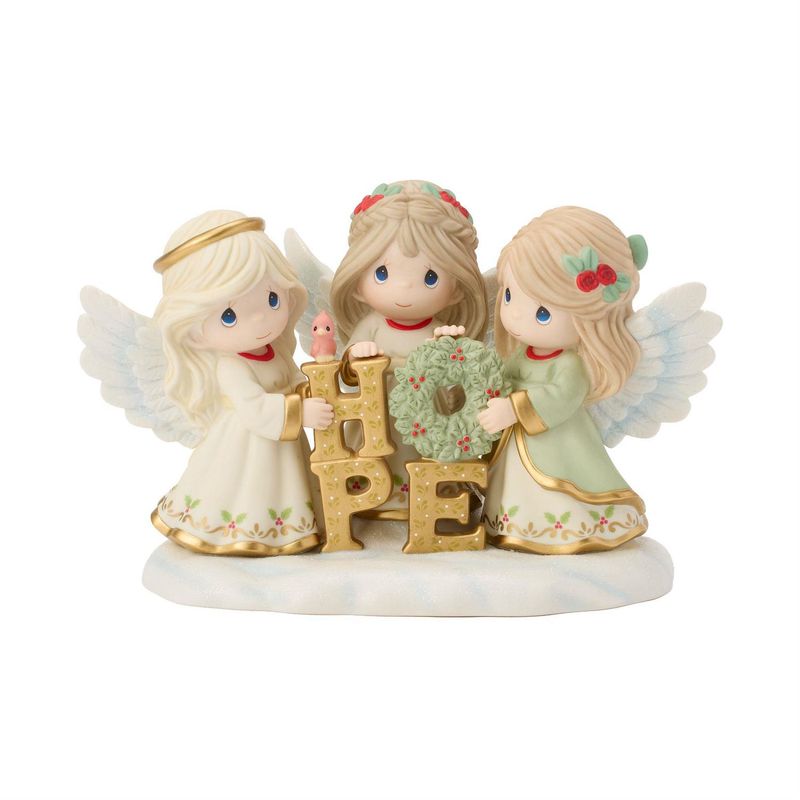 PRE-ORDER Limited Edition Angels Holding Hope By: Christmas Precious Moments *SHIPS 8/2026* NEW 2026