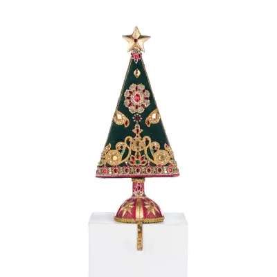 17.5" Laying Elf With Giftbox Stocking Holder Christmas Decor *SHIPS WITHIN 10 DAYS* NEW 2025