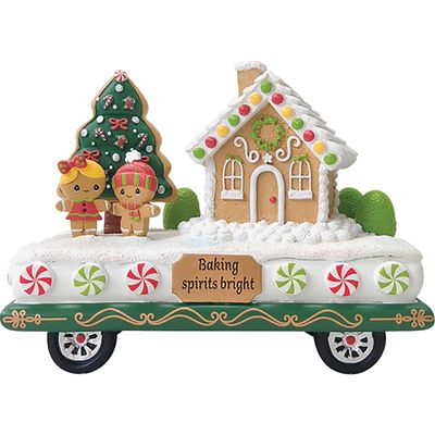 PRE-ORDER Santa's Parade Sweet Float By: Christmas Precious Moments *SHIPS 8/2026* NEW 2026