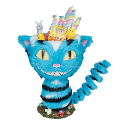 12.5" Cheshire Cat Candy Container Easter Decor *SHIPS WITHIN 10 DAYS* NEW 2025