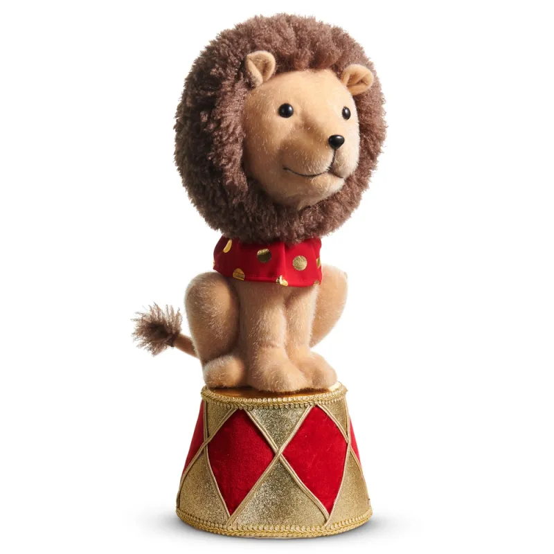 PRE-ORDER 20" Circus Lion Christmas Decor *SHIPS 9/2026* NEW 2026